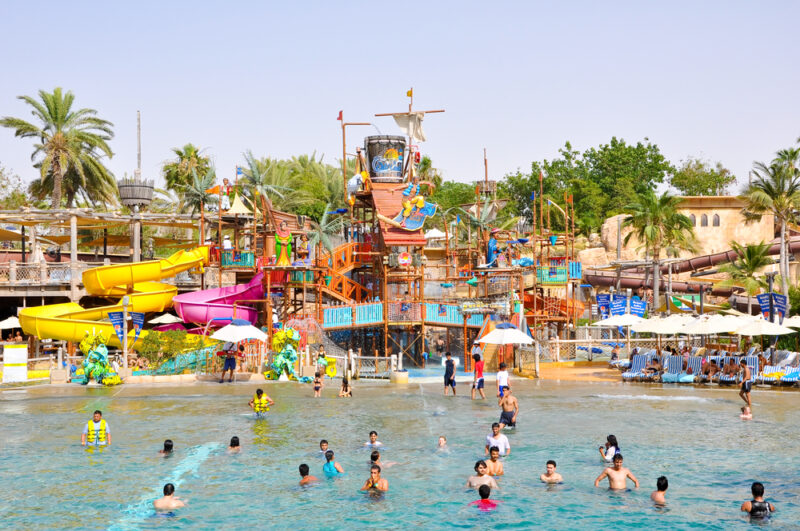 water slides in dubai