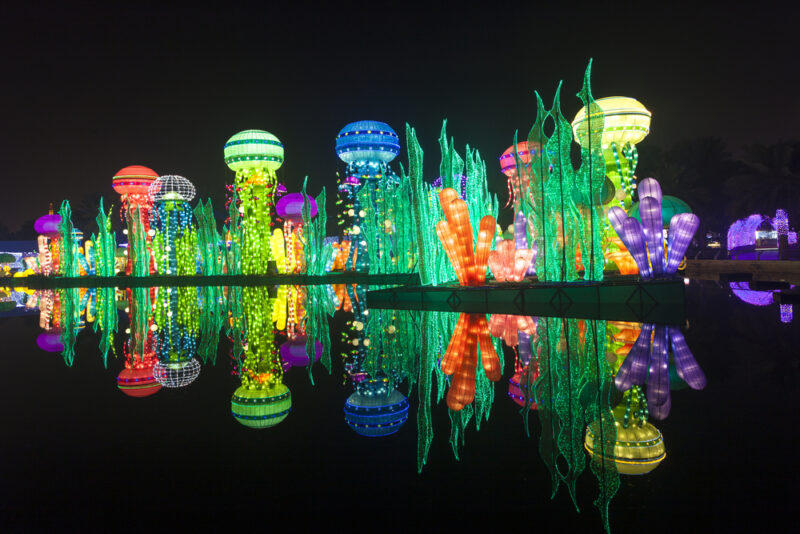 dubai garden glow