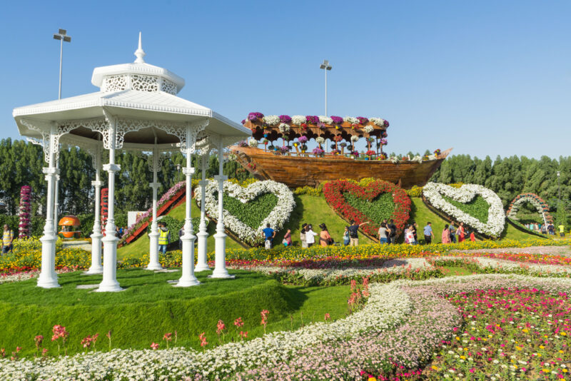 gazebos dubai miracle garden