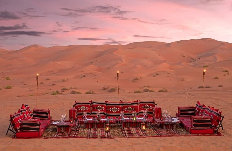 Anantara desert camp Abu Dhabi