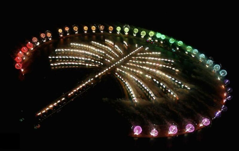 celebrate new year in Dubai
