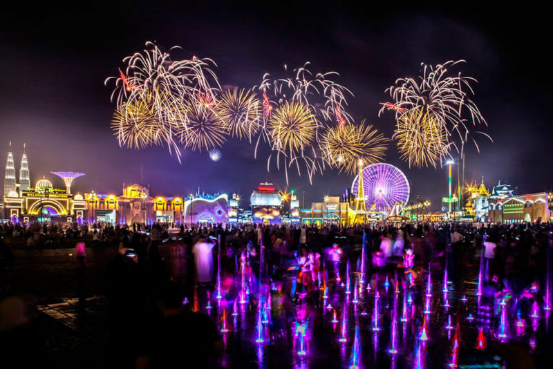 Global Village Dubai new year events
