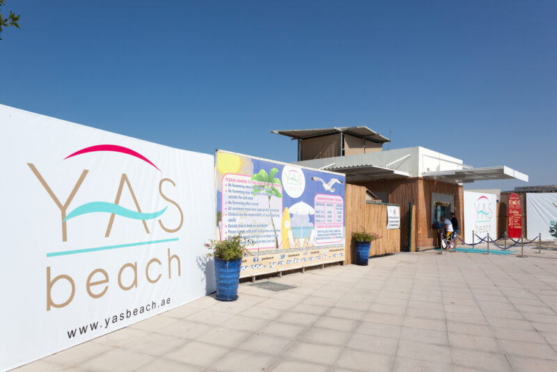 yas island public beach abu dhabi