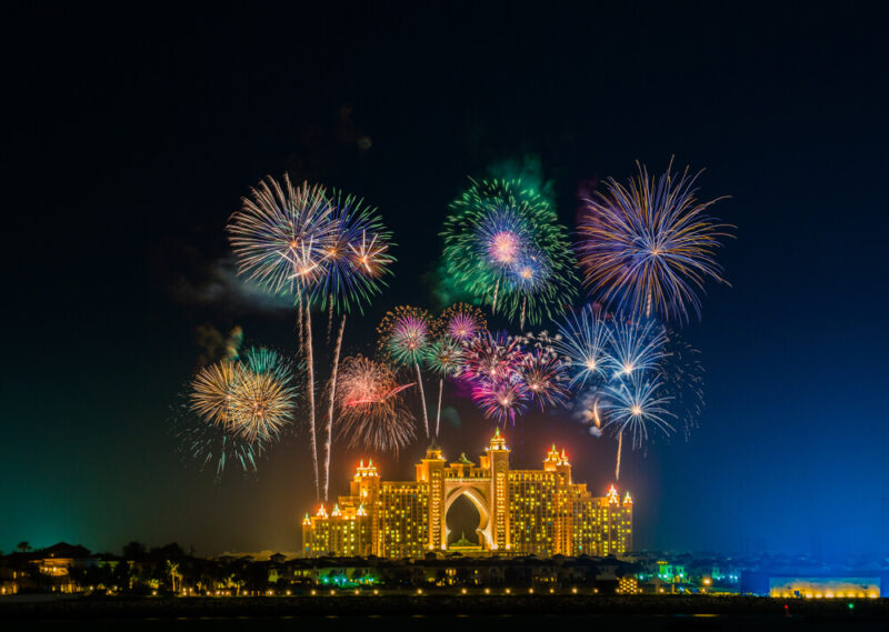 Fireworks Atlantis Dubai 