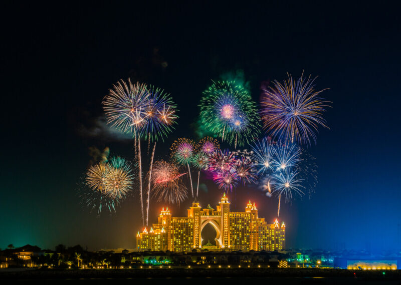 Fireworks Atlantis Dubai
