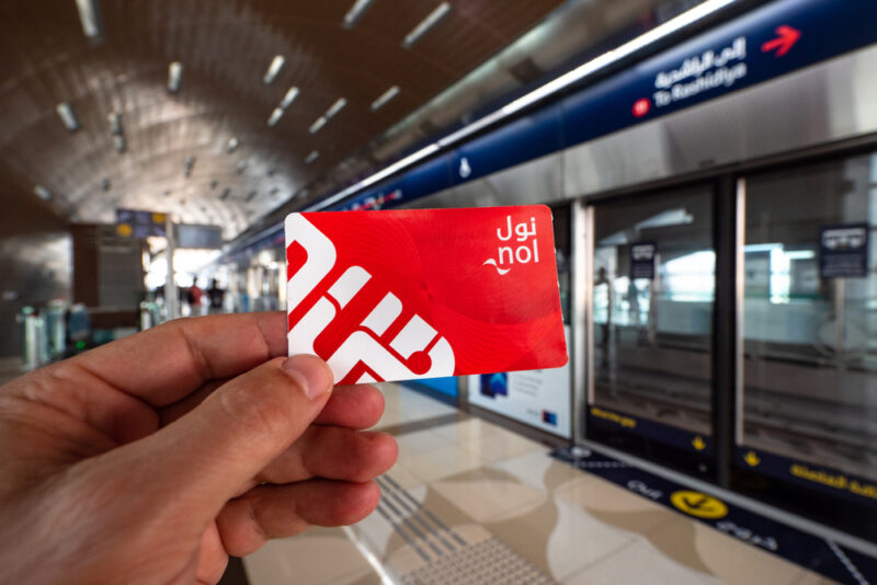 Dubai metro pass
