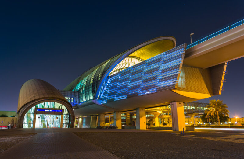 dubai metro stations