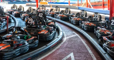 indoor carting venue in Abu Dhabi