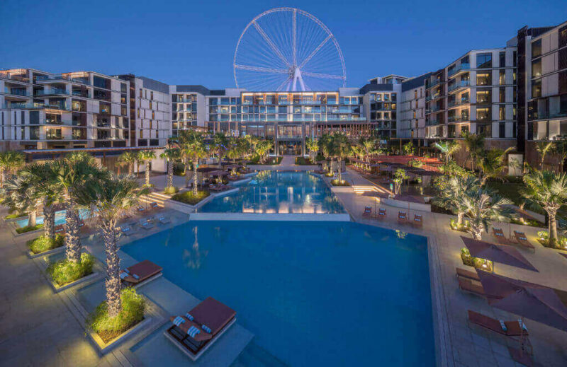 Caesars Palace Bluewaters Dubai daycation
