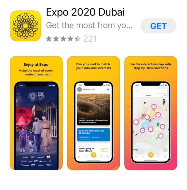 expo 2020 dubai app