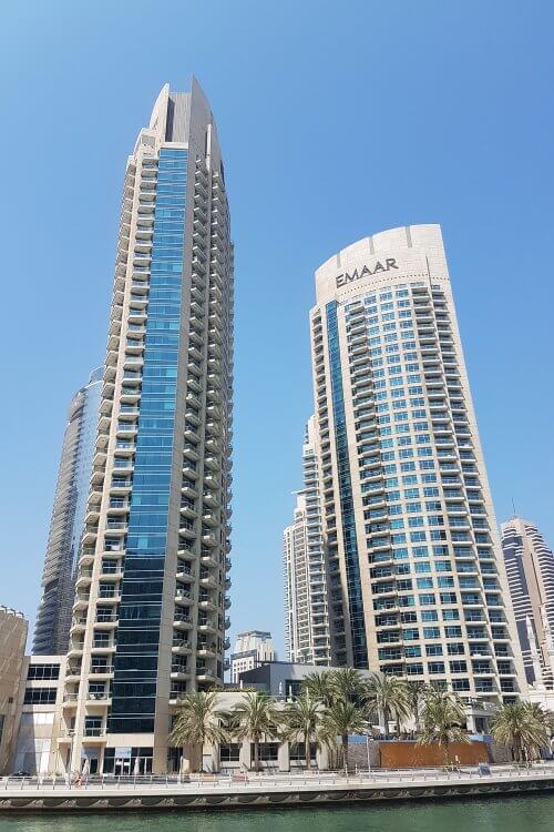 best towers to live in Dubai Marina 