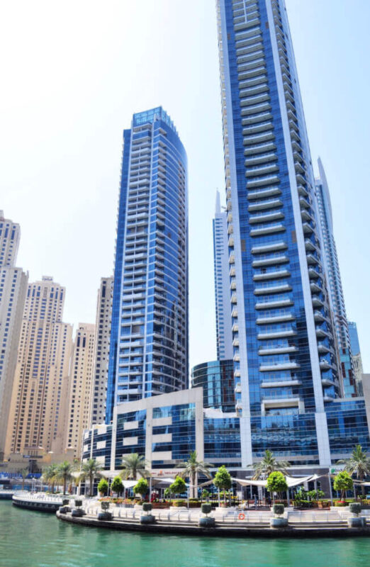 best apartment towers Dubai Marina 