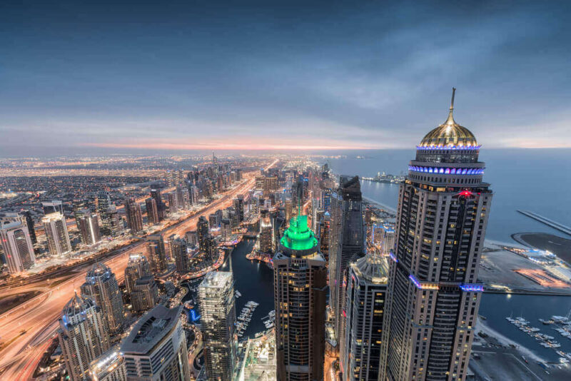 best towers to live in Dubai Marina 