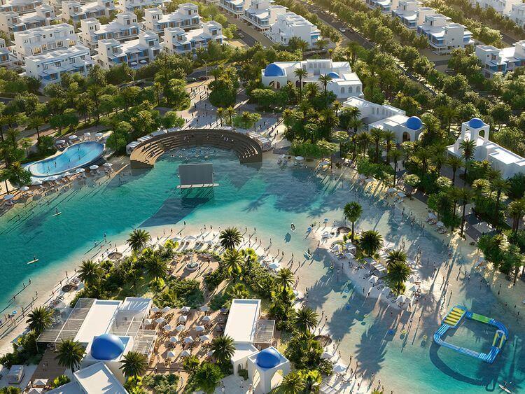 Damac lagoons masterplan 