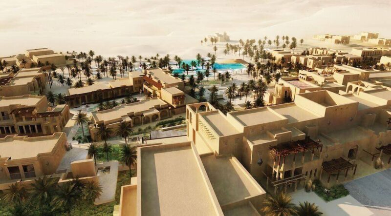 Luxury desert resorts in UAE 