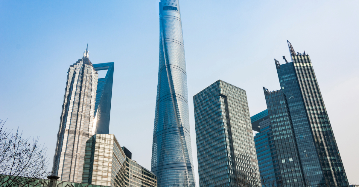Fascinating towers in Business Bay, Dubai