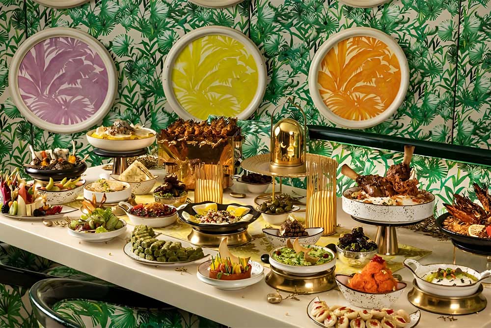 Iftar buffet at Giardino