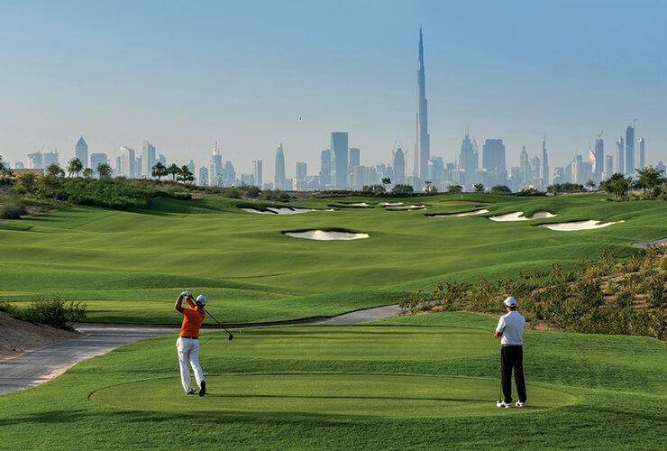 best golf courses to play in Dubai