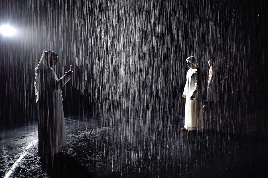 Rain Room Sharjah