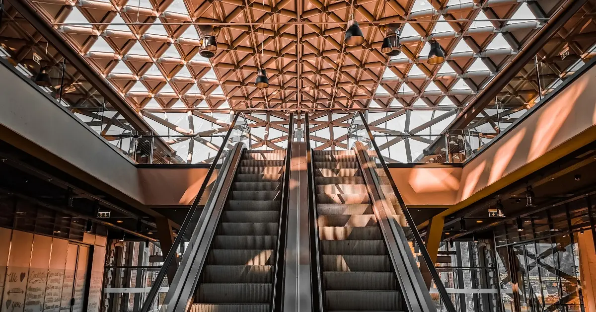 elegant interior of a mall in sharjah