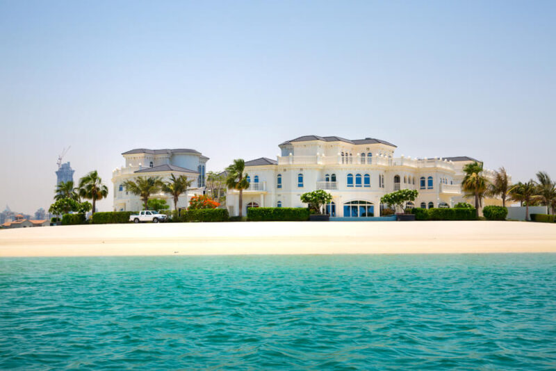 palm jumeirah villas price 