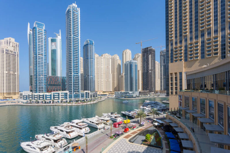 dubai marina yacht club west bay 