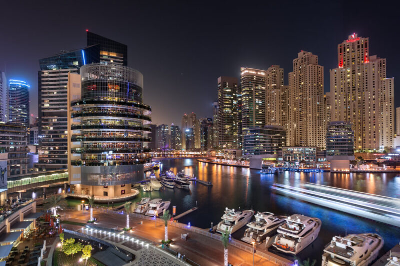 dubai marina activities