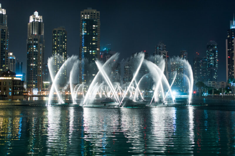 places to visit in dubai at night	