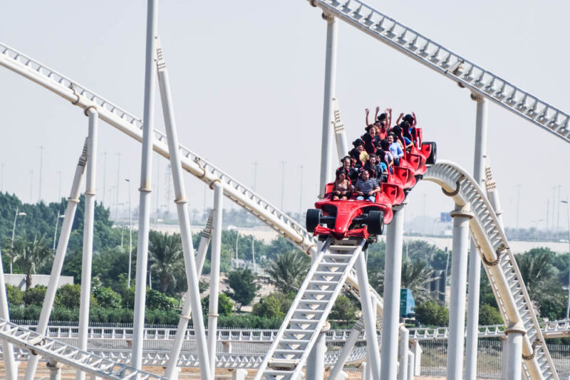 Theme parks Abu Dhabi winter