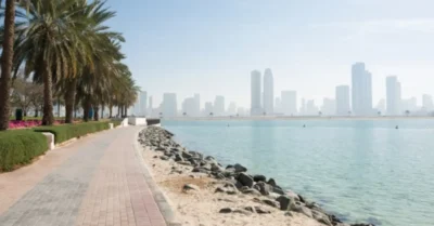 صورة لحديقة شاطئ الممزر في دبي
