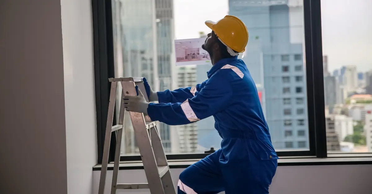 صورة توضيحية لأعمال الصيانة قبل استئجار منزل في دبي