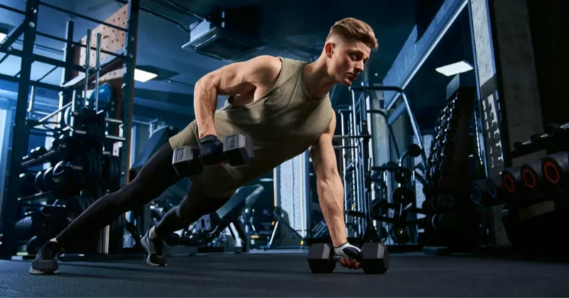 working out in a gym in Khalidiya, Abu Dhbai