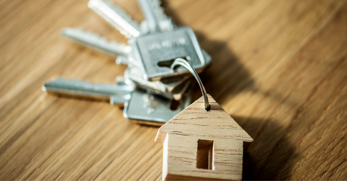 House key to a new home