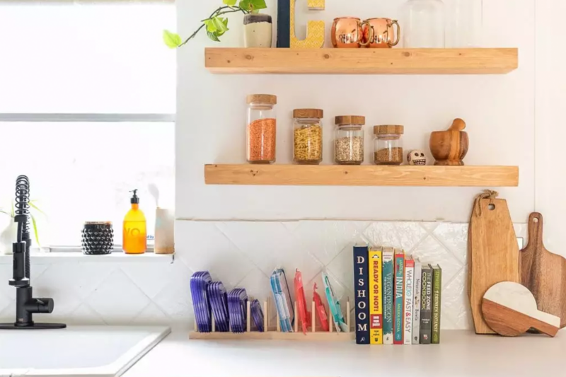 kitchen shelves 