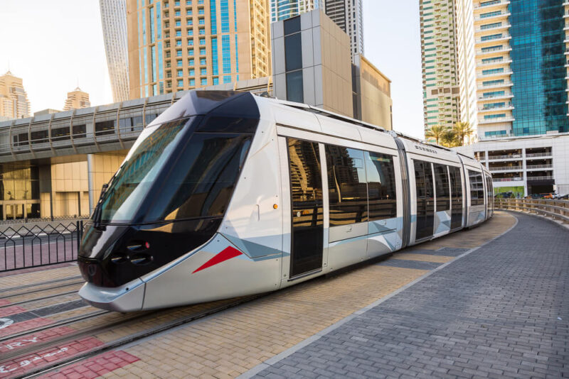 tram in dubai