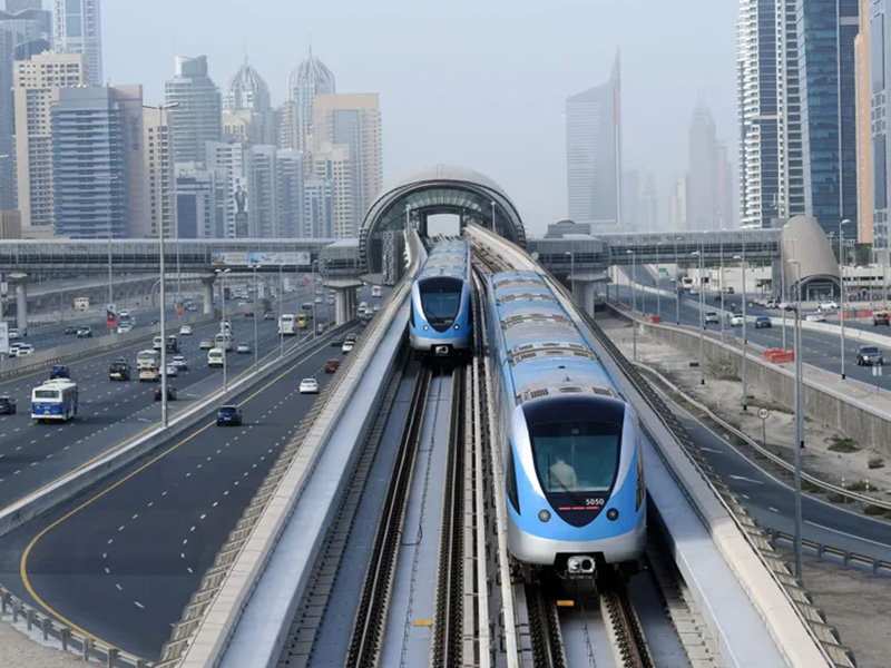 train in dubai