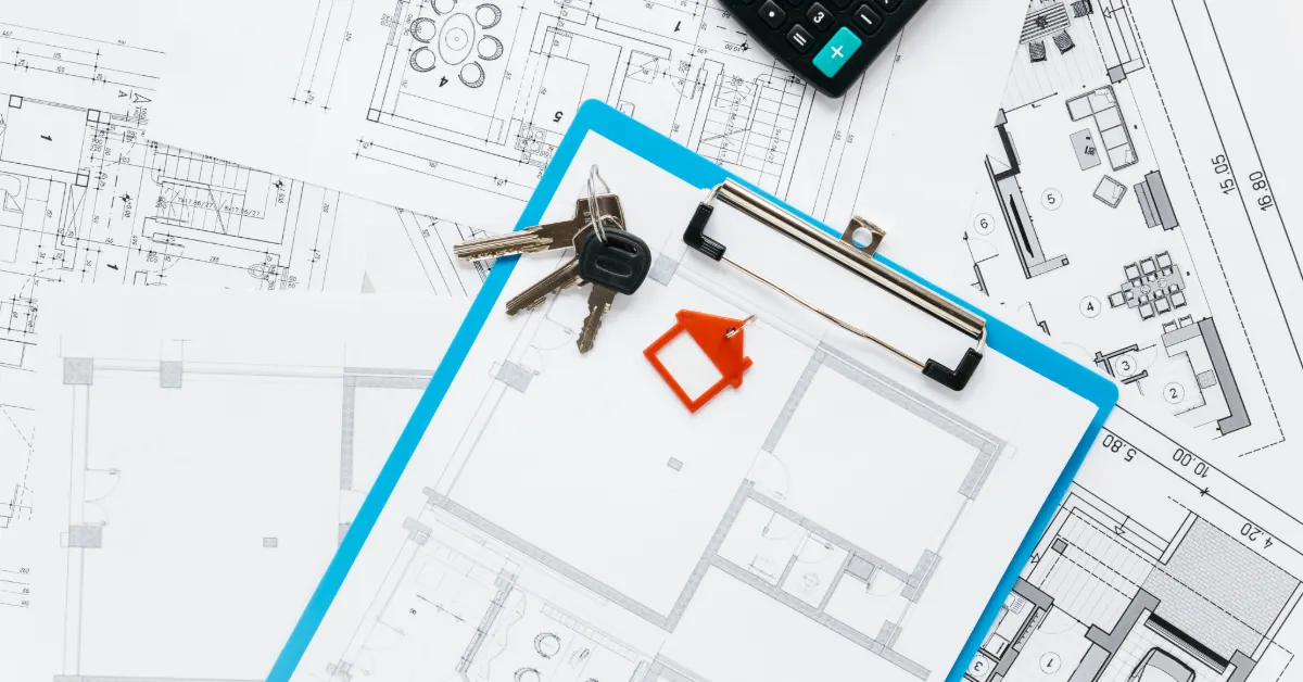 مخططات هندسية لعقارات تحت الإنشاء