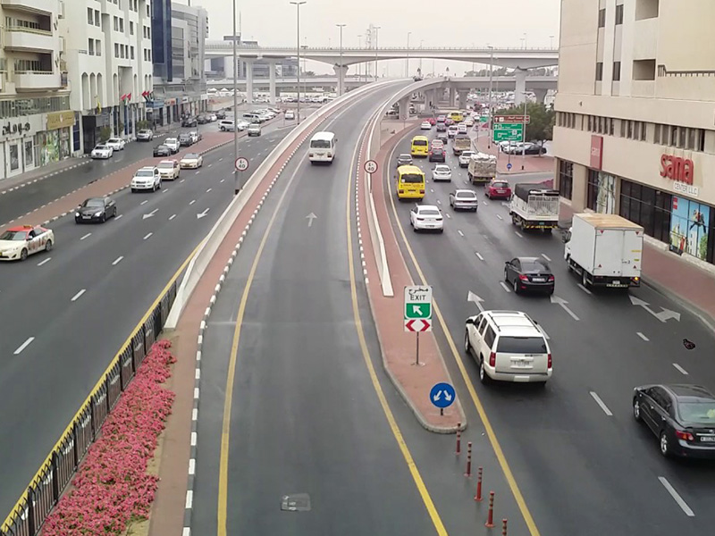 street in abu hail