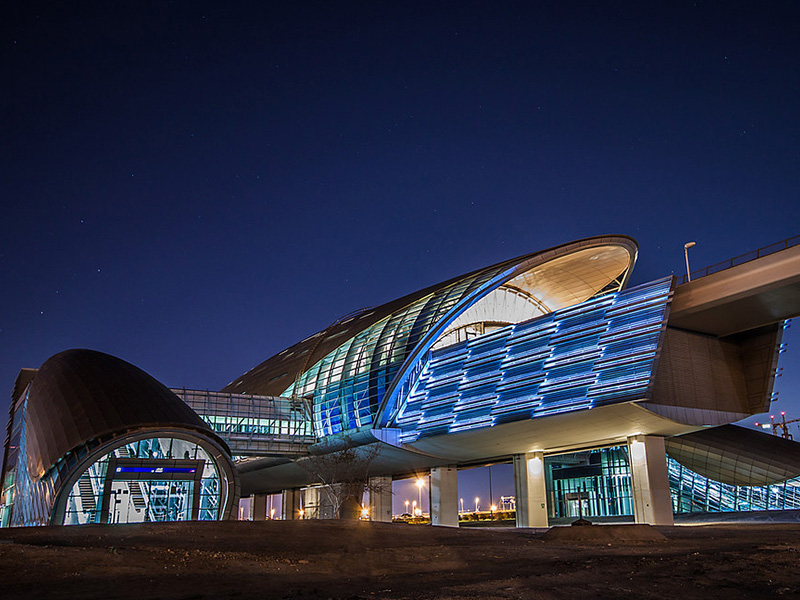 jaddaf waterfront metro station