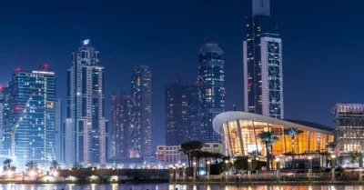 صورة توضح مدينة دبي وخيارات الاستثمار العقاري في دبي