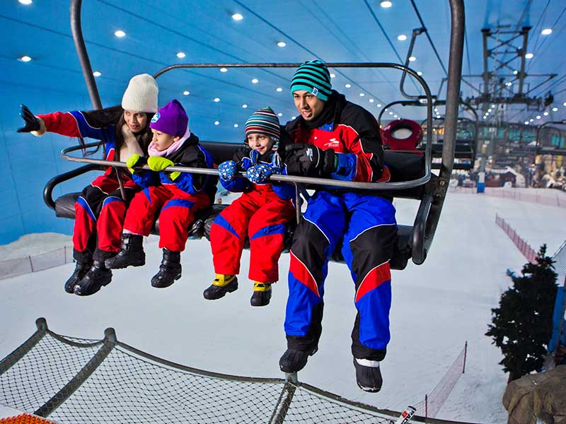 Ski Dubai vacation 