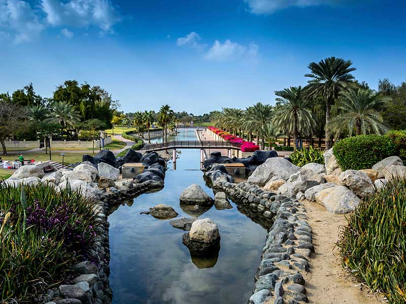 Safa Park Waterfall