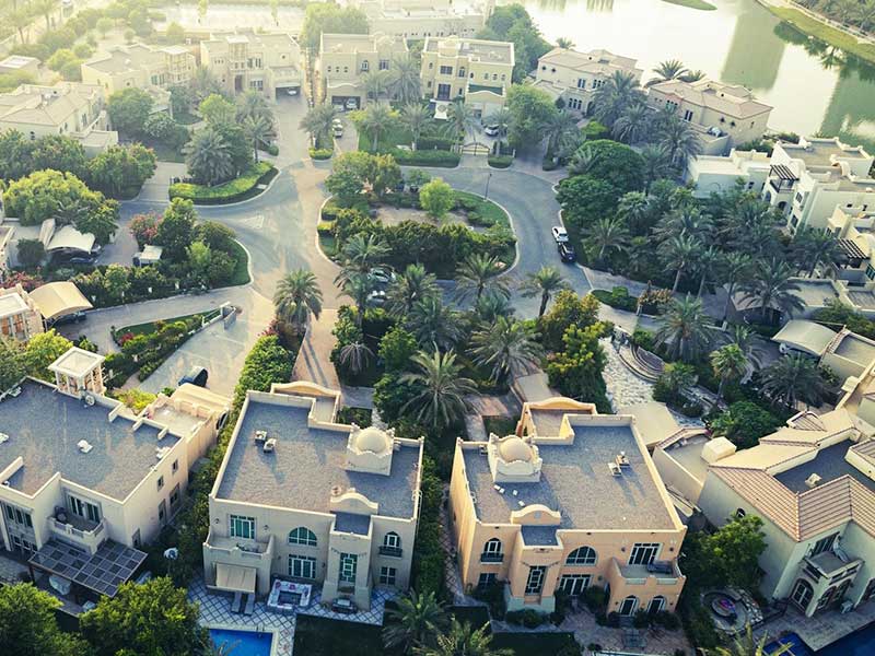 residential area in Dubai 