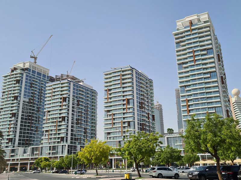 towers in Al Jafiliya 