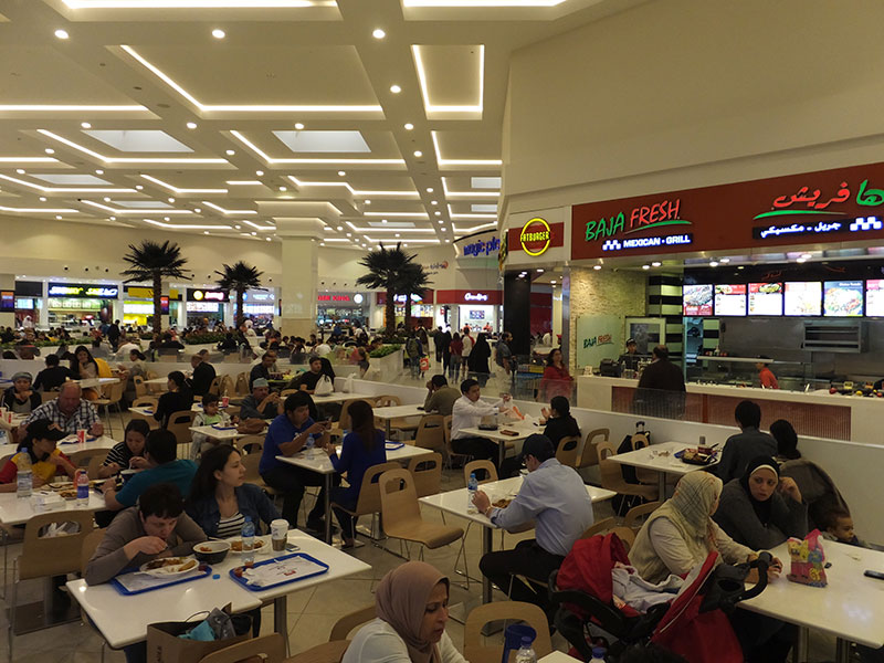 Food Court in Deira City Centre Dubai
