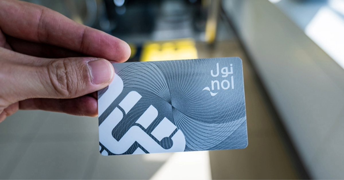 Silver Nol card Dubai public transport