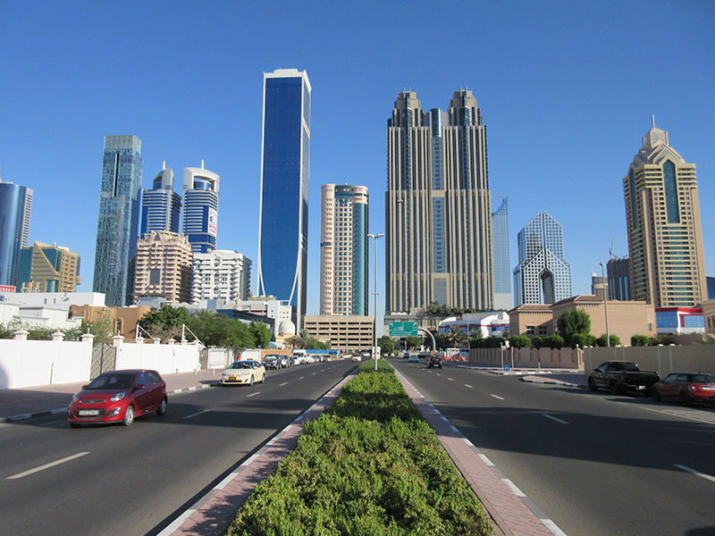 Al Satwa Dubai street