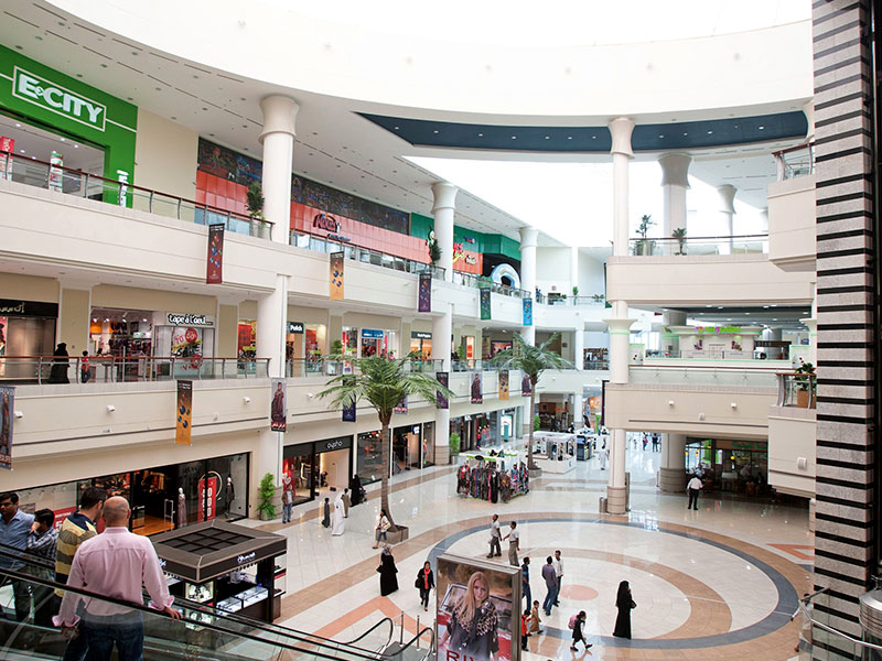 Mall Interior in abu dhabi 