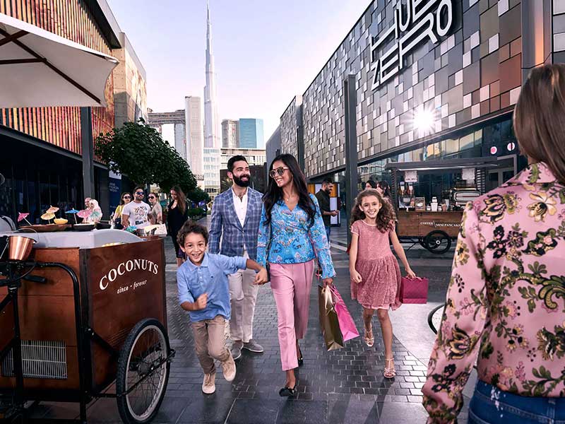 التسوق في سيتي ووك دبي