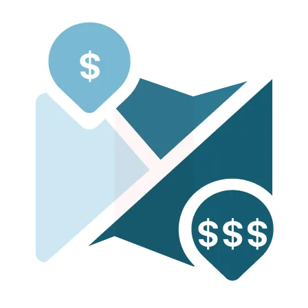 Data Guru Price Map